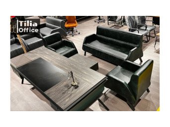 TiliaOffice  Zümrüt LED Aydınlatmalı Yönetici Paketi